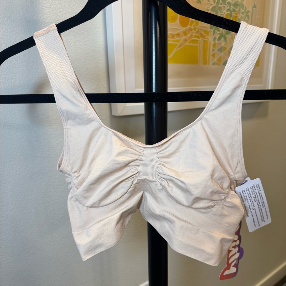 YITTY shapewear midi bra in beige - 1X/2X